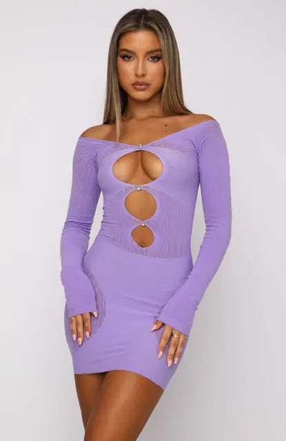 Casual Cutout Dress - GLR SHOPPING