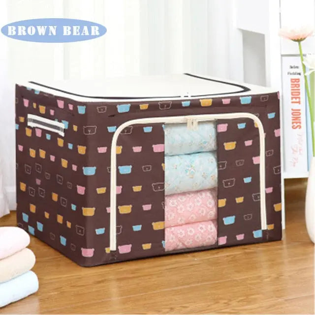 Oxford Cloth Folding Storage Box - GLR SHOPPING
