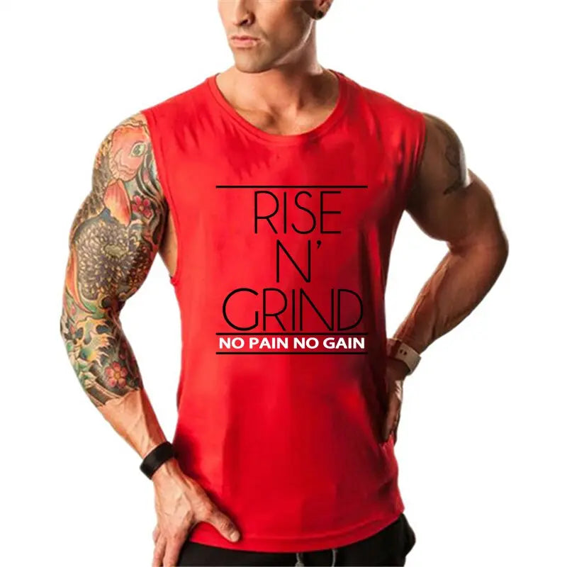 Cotton Gym Tank - GLR SHOPPING