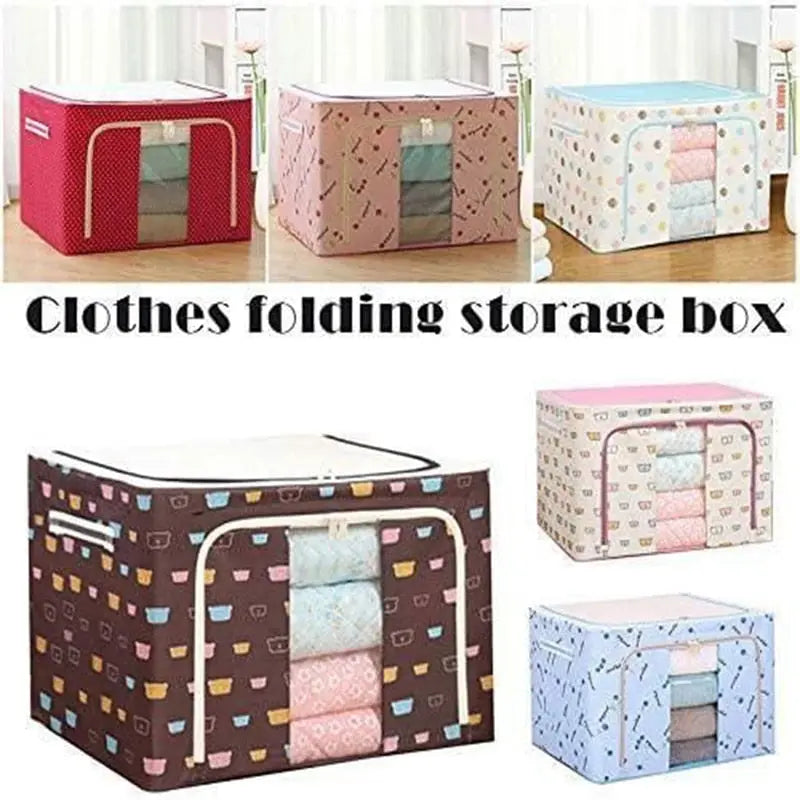 Oxford Cloth Folding Storage Box - GLR SHOPPING