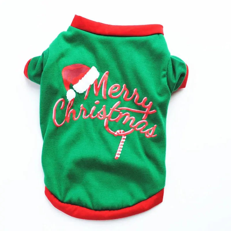 Cotton Christmas Pet Clothes - GLR SHOPPING