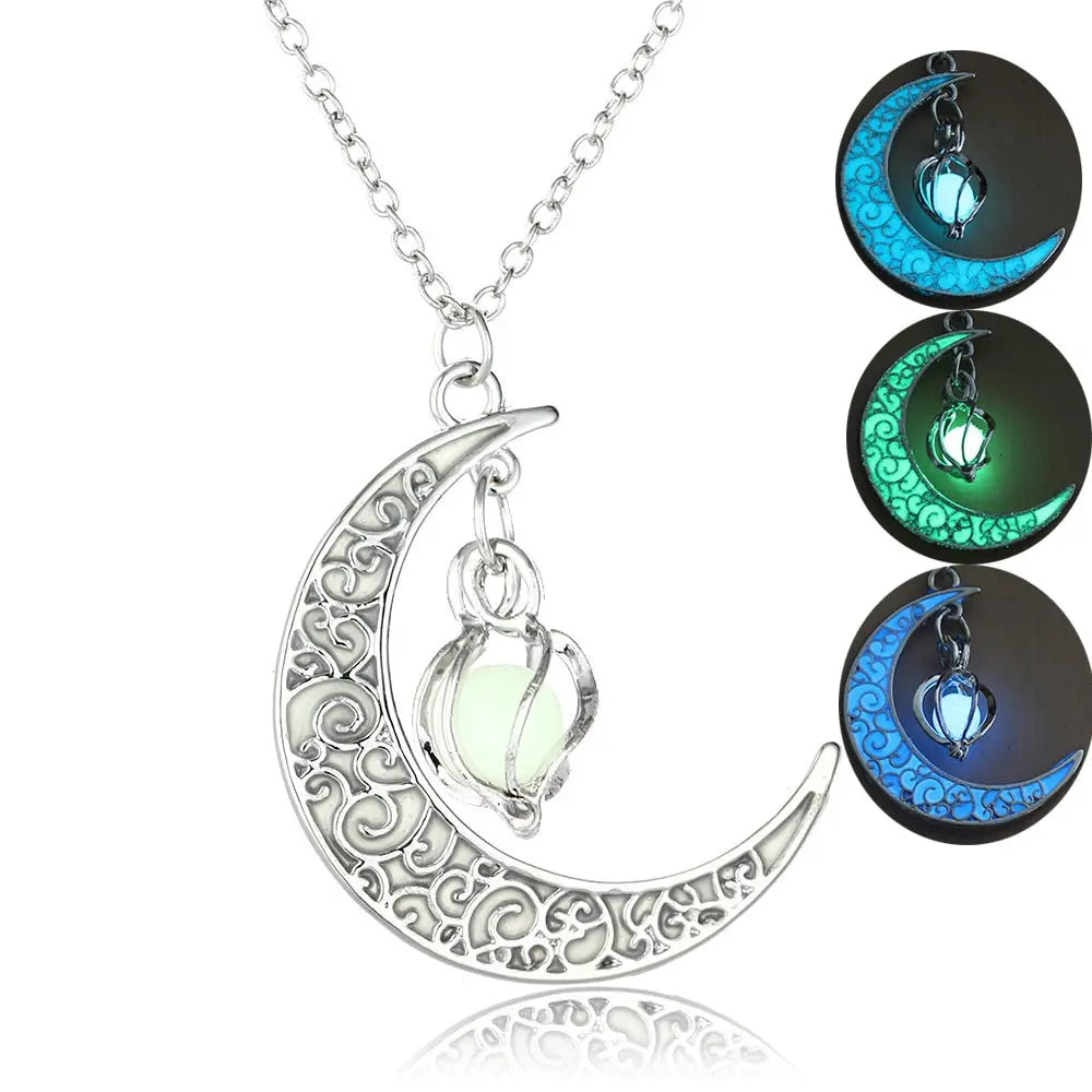 Moon Glowing Necklace - GLR SHOPPING