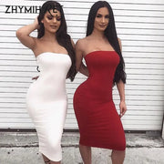 Strapless Long Elegant Dress - GLR SHOPPING