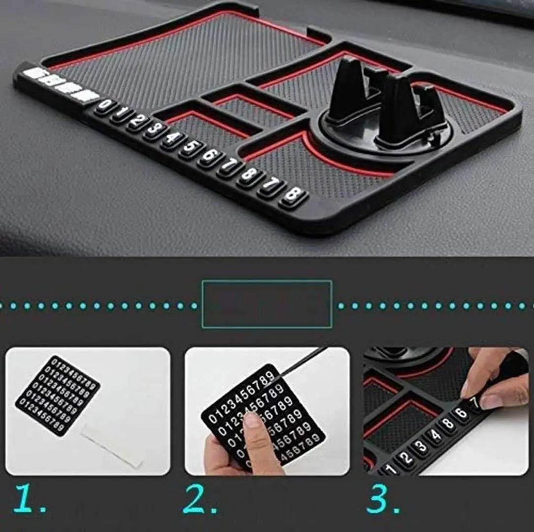 Portable Anti-slip Dashboard Car Mat - GLR SHOPPING