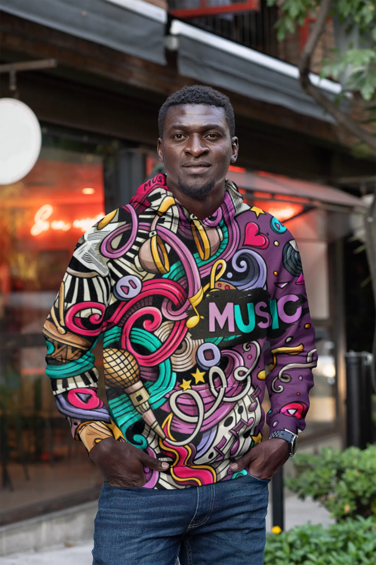 Music Hoodie Unisex - GLR SHOPPING