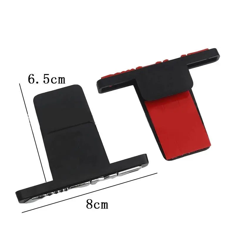 ABS Car Front Grille Badge Emblem T Shape Grill Sticker - GLR SHOPPING