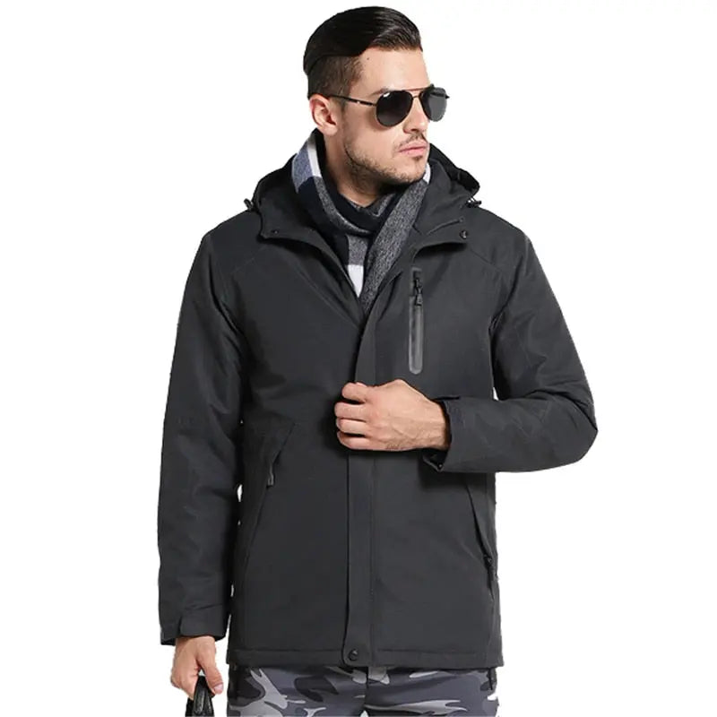 Winter Thick USB Heating Cotton Jackets - GLR SHOPPING
