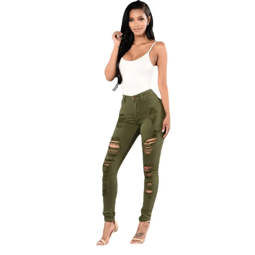 Women's High Rise Jeans - GLR SHOPPING