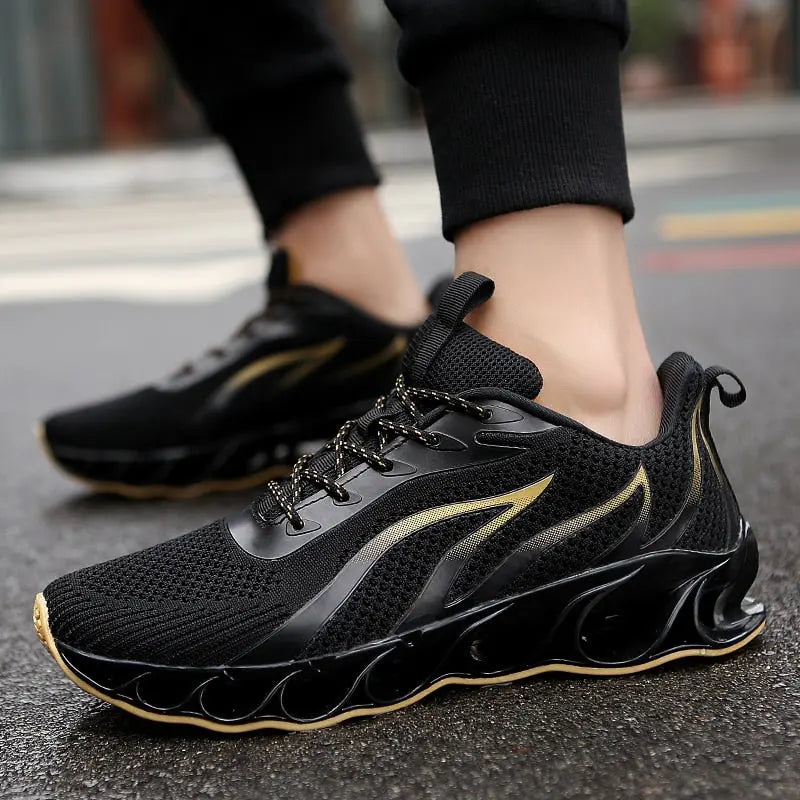 SENTA New Running Shoes For Men Breathable Zapatillas Hombre Outdoor Sport Sneakers Lightweigh Walking Shoes Size 39-47 Sneakers - GLR SHOPPING