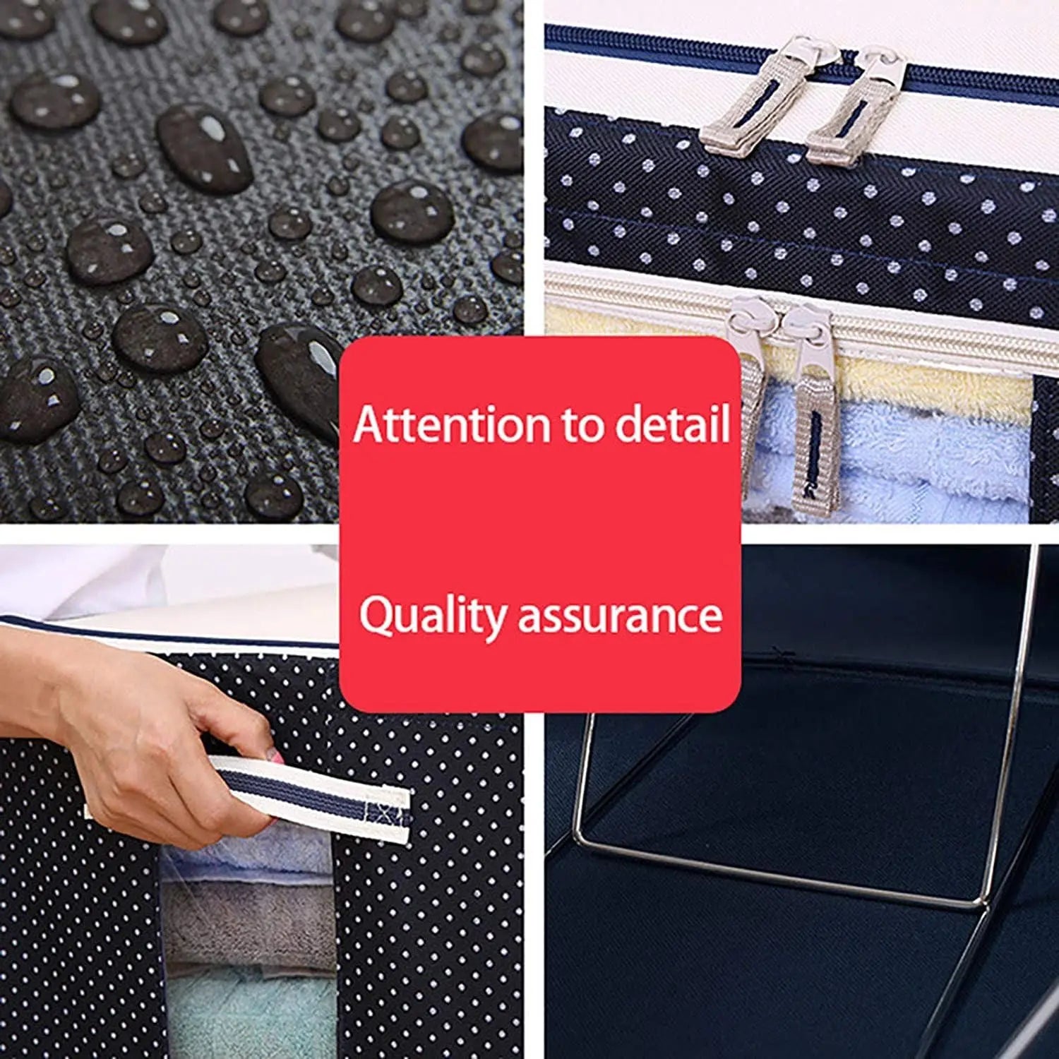 Oxford Cloth Folding Storage Box - GLR SHOPPING