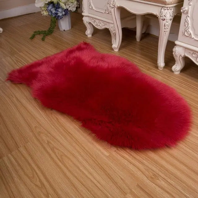 Faux Fur Carpet - GLR SHOPPING