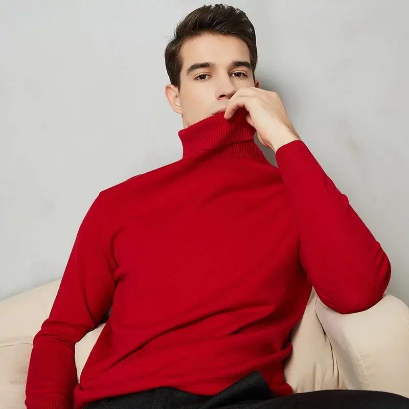 8 Color Turtleneck Sweater - GLR SHOPPING