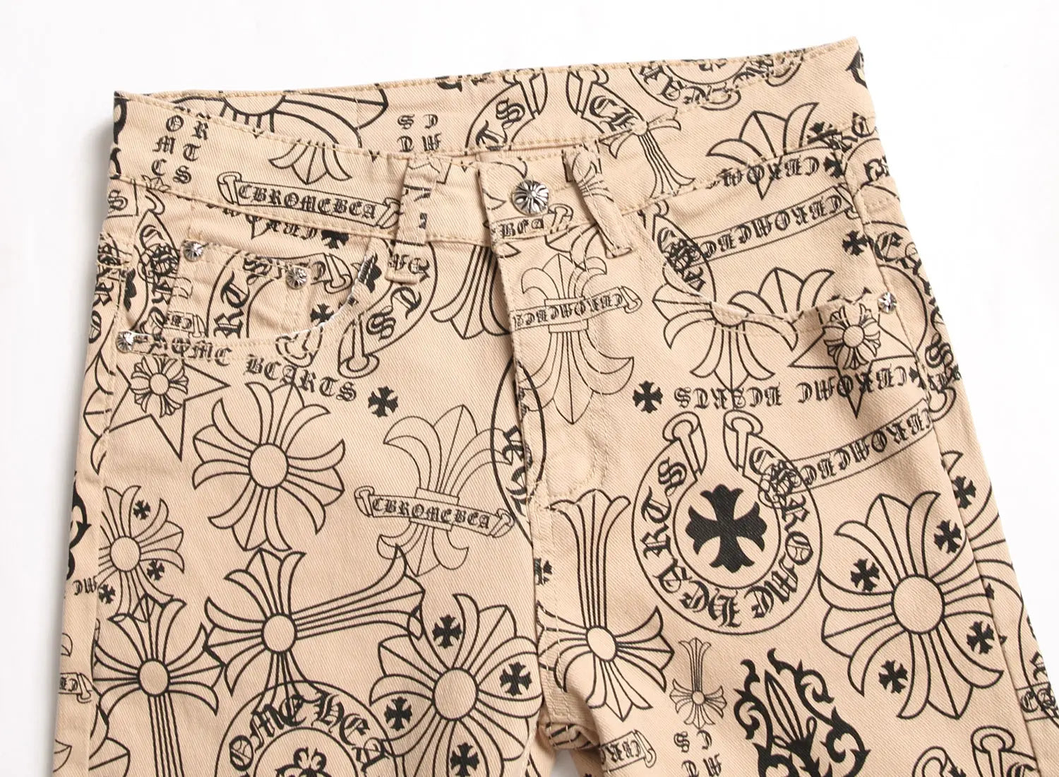 Men Khaki Denim Skinny Jeans - GLR SHOPPING