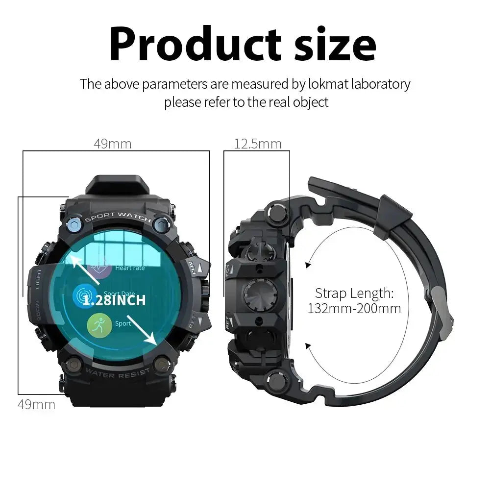 LOKMAT ATTACK Fitness Tracker Smart Watch - GLR SHOPPING