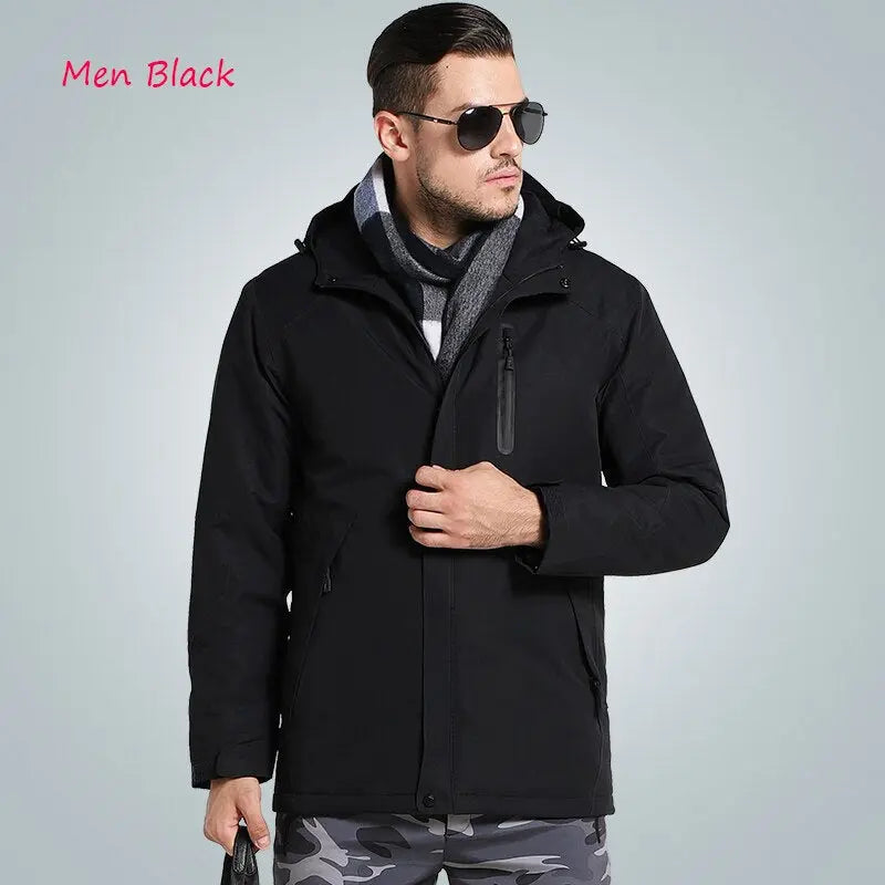Winter Thick USB Heating Cotton Jackets - GLR SHOPPING