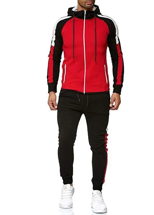 Men Hoodie Jacket + Pants Tracksuit - GLR SHOPPING