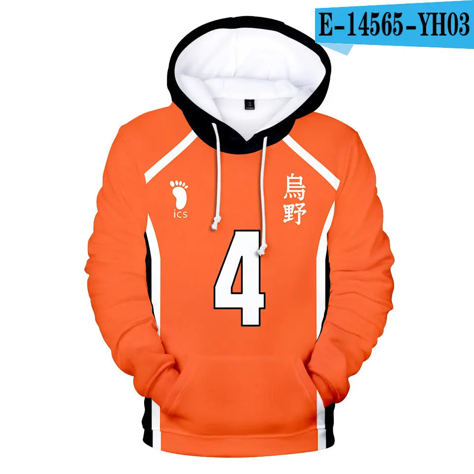 Young manga Harajuku Hooded Sweatshirt 2023 Haikyuu!! Cool Fashion 3D Sawamura Daichi  Adult Kids Pullovers Hoodies Sweatshirts - GLR SHOPPING