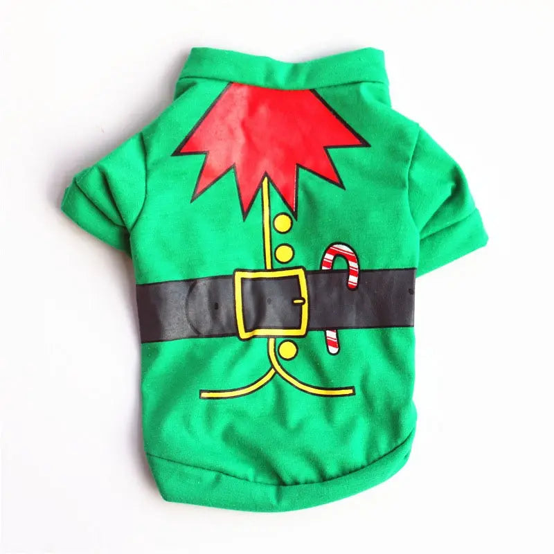 Cotton Christmas Pet Clothes - GLR SHOPPING