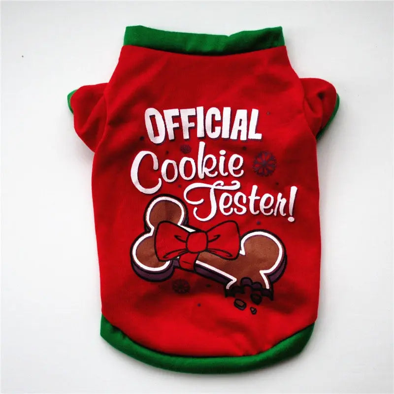 Cotton Christmas Pet Clothes - GLR SHOPPING