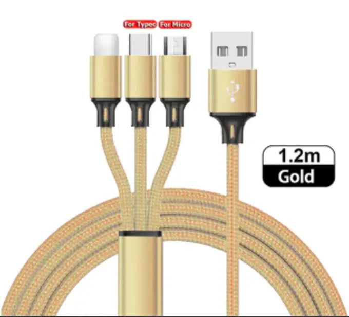 USB Charger Cable 3 in 1 (Private Listing) - GLR SHOPPING