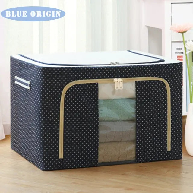 Oxford Cloth Folding Storage Box - GLR SHOPPING