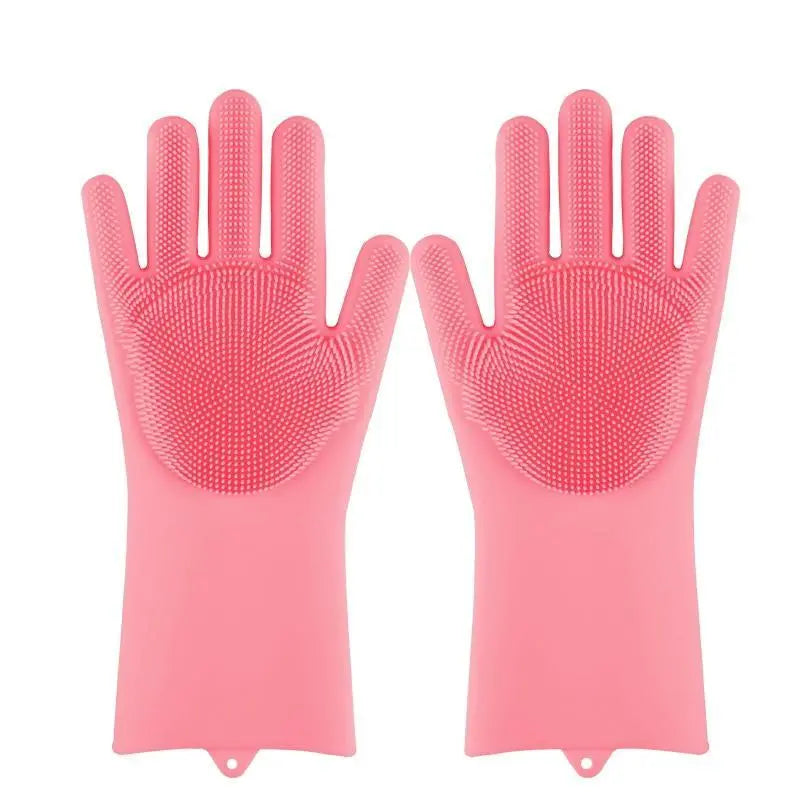 Multifunction Magic Silicone Dish Washing Gloves Home Essentials-7