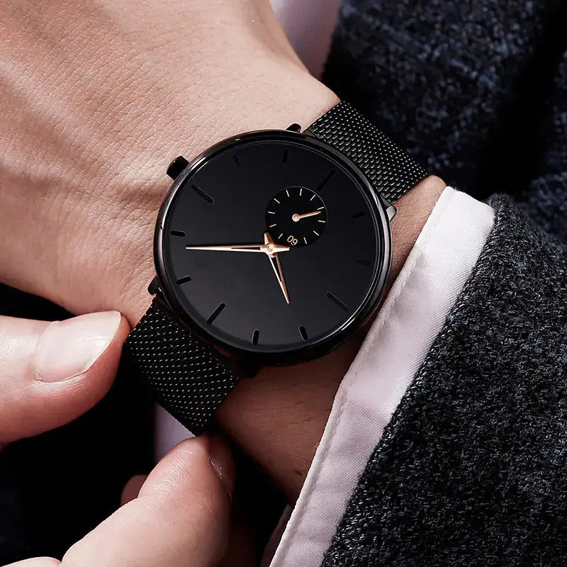 Stainless Mesh Band Watch - GLR SHOPPING