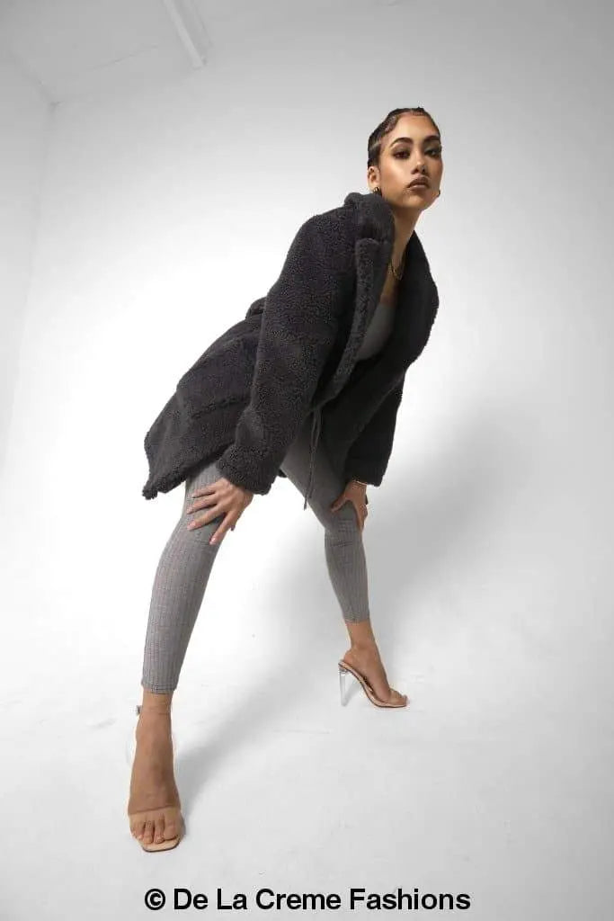 Jacqueline Oversized Teddy Coat - GLR SHOPPING