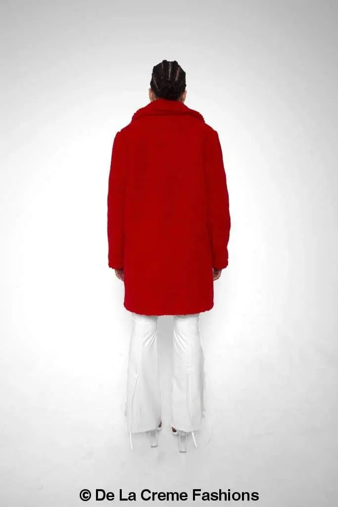 Jacqueline Oversized Teddy Coat - GLR SHOPPING