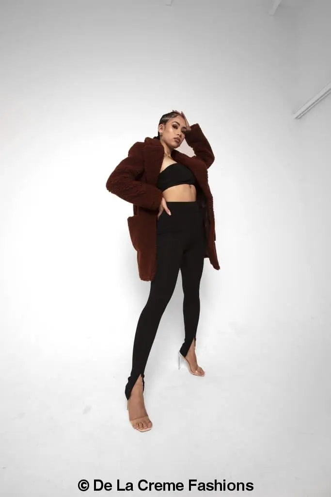 Jacqueline Oversized Teddy Coat - GLR SHOPPING