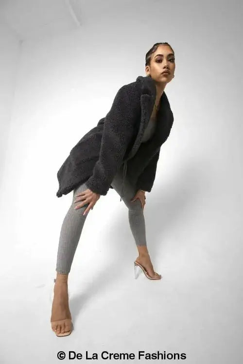 Jacqueline Oversized Teddy Coat - GLR SHOPPING