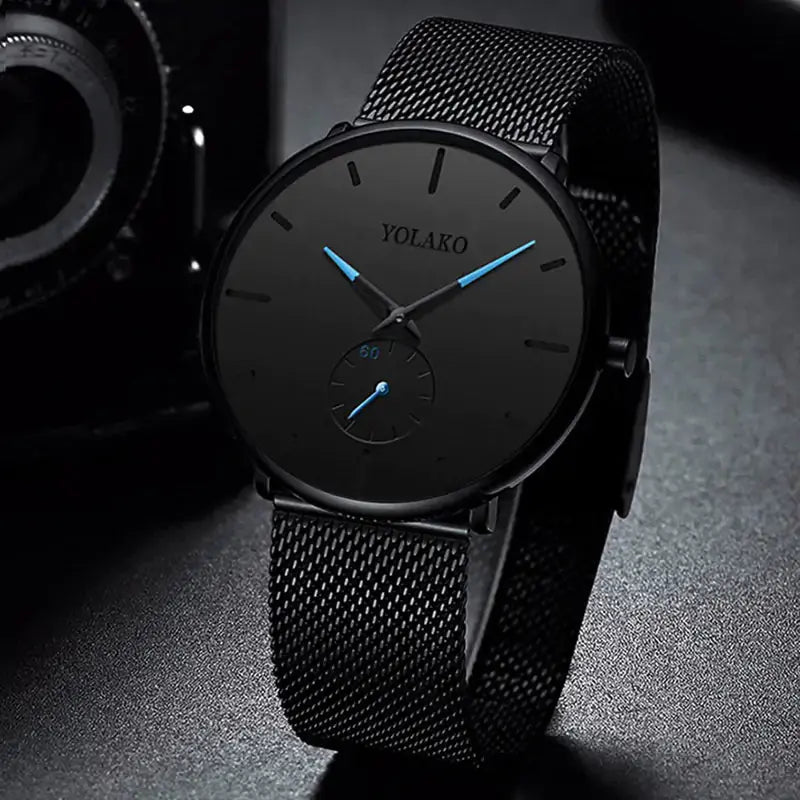 Stainless Mesh Band Watch - GLR SHOPPING