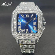 Ice Out Diamond Square Watch - GLR SHOPPING