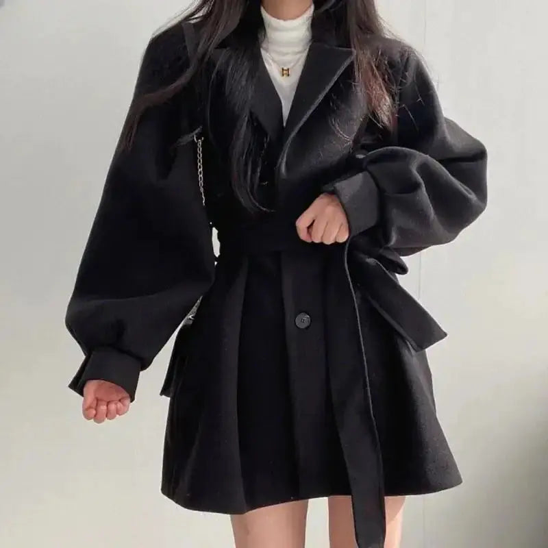 Thickened Wool Coat - GLR SHOPPING