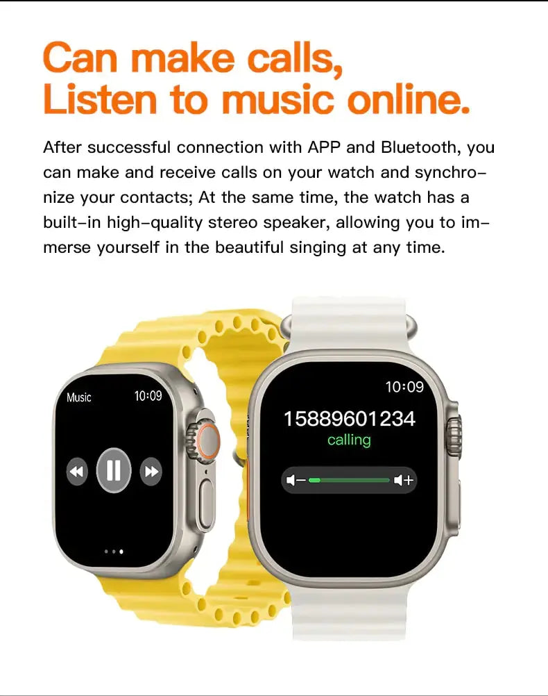 Smart Watch Ultra T800 Series 8 Bluetooth - GLR SHOPPING