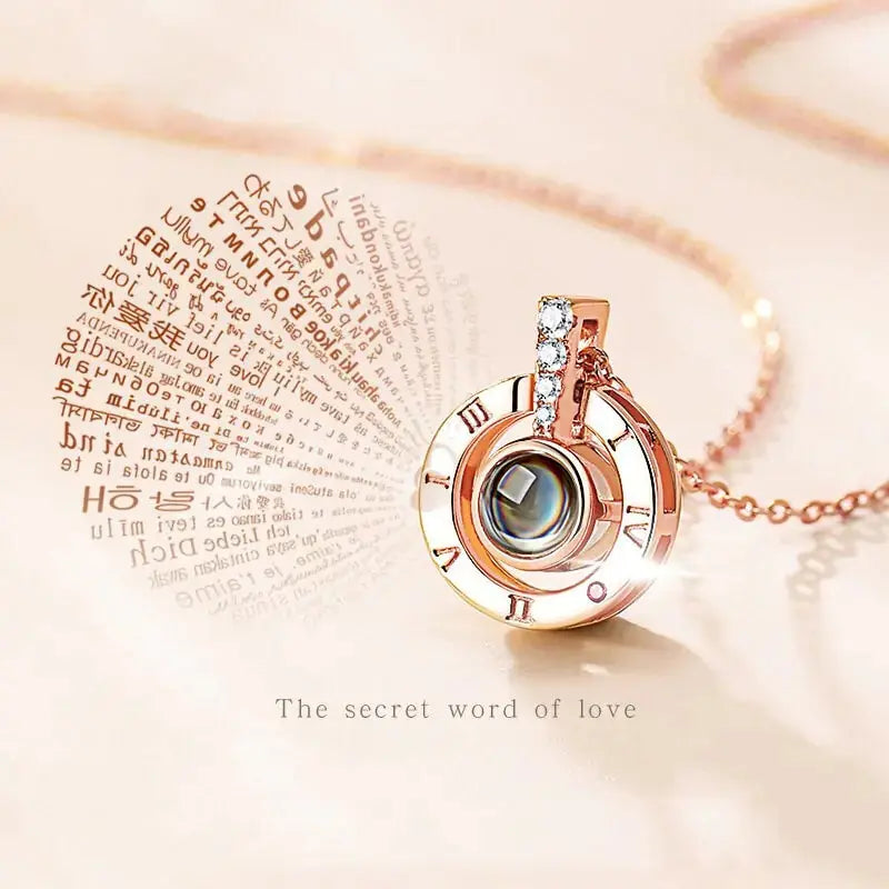 Projection Necklace With Gift Box GLR SHOPPING