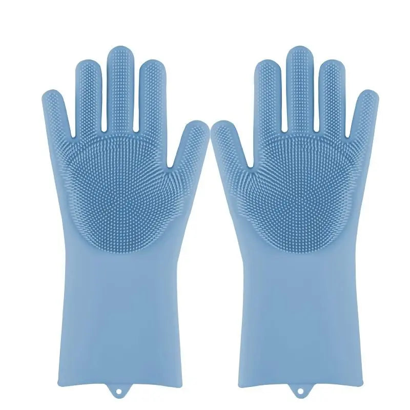 Multifunction Magic Silicone Dish Washing Gloves Home Essentials-7