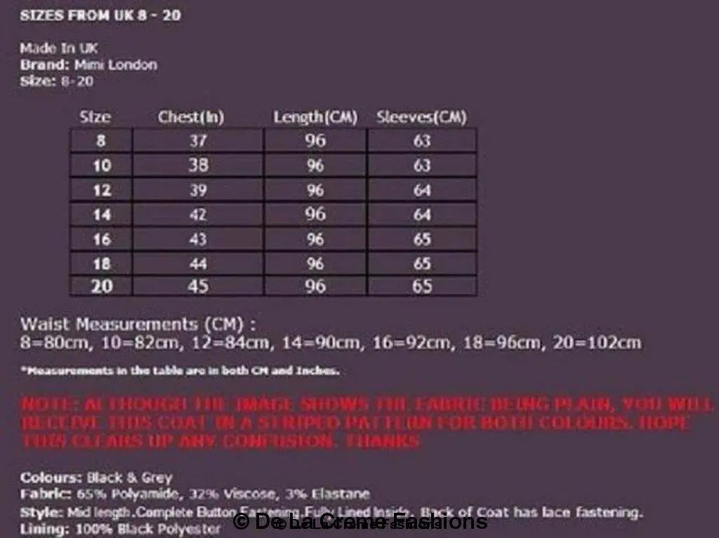 Vanessa Dogtooth Fit and Flare Mac Coat - GLR SHOPPING