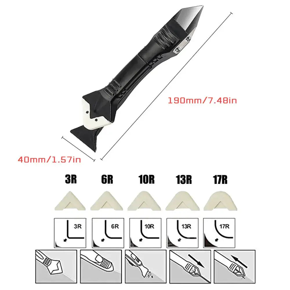 5-in-1 Silicone Sealant Finisher Kit - GLR SHOPPING