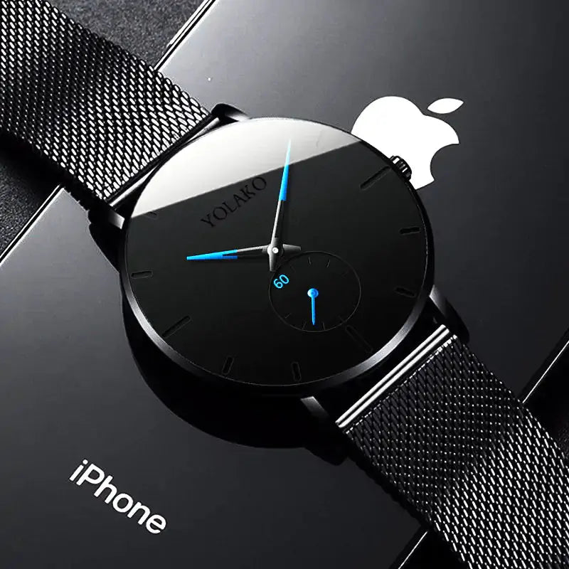 Stainless Mesh Band Watch - GLR SHOPPING