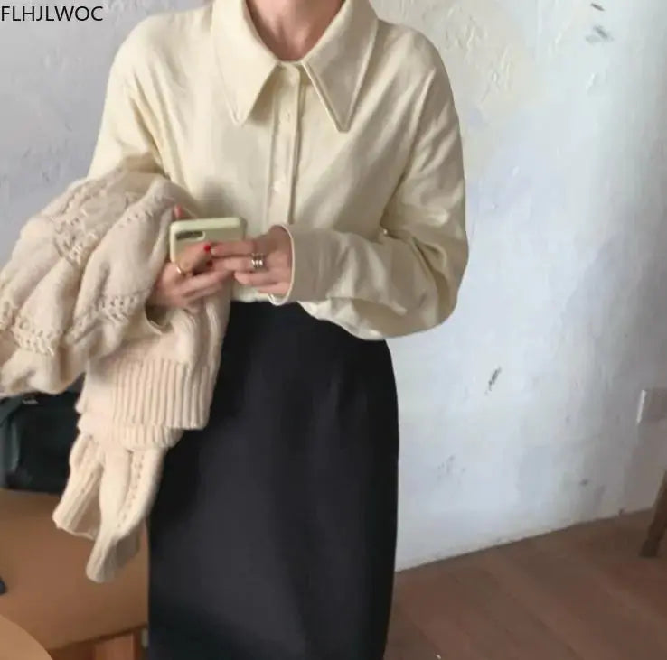 Women Fashion Knitted Pullovers Sweaters - GLR SHOPPING