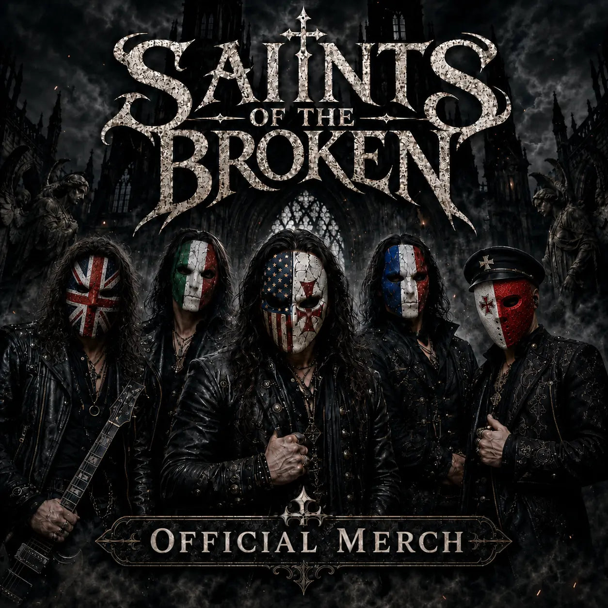 Saints-of-the-broken-White-glossy-mug GLR SHOPPING