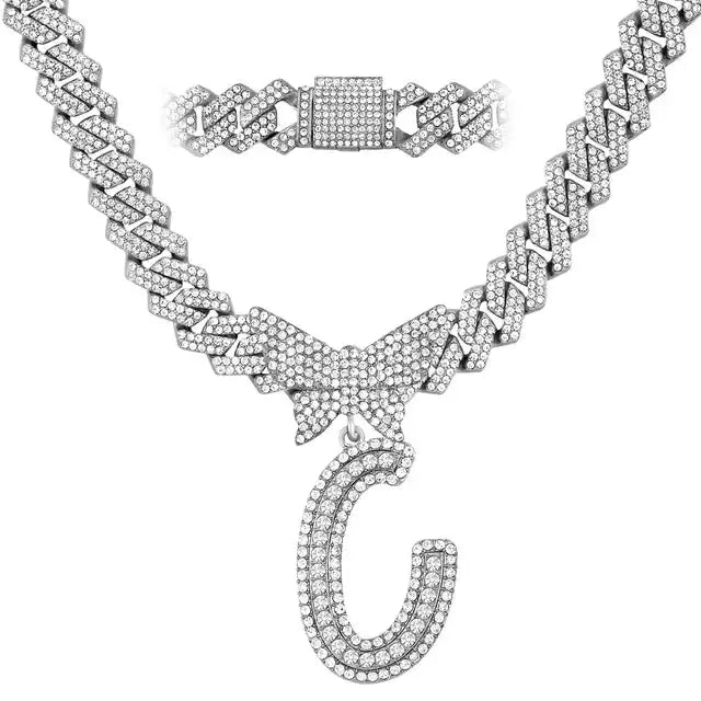 Crystal Butterfly Necklace GLR SHOPPING