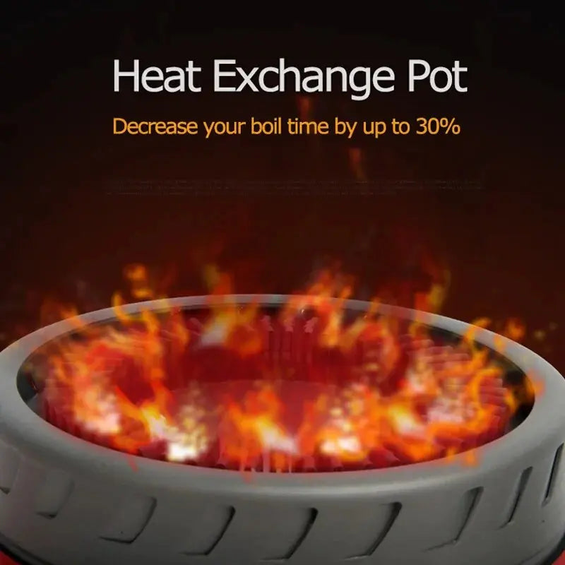 Outdoor Foldable Handle Cooking Pot GLR SHOPPING