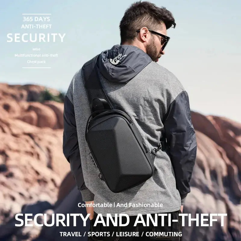 Anti-theft Men's Shoulder Bag GLR SHOPPING