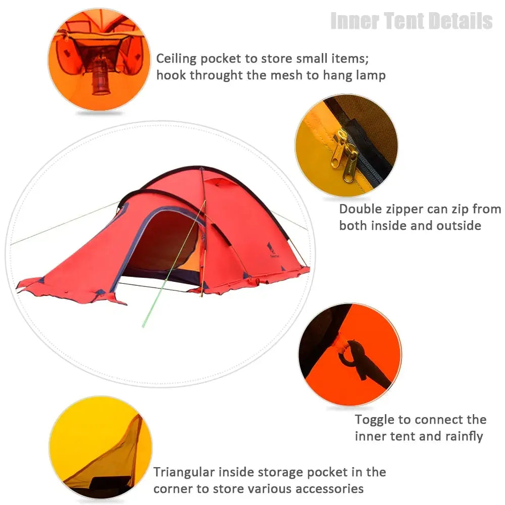 Ultralight Waterproof Alpine Tent GLR SHOPPING