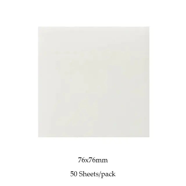 Transparent Waterproof Sticky Notepads GLR SHOPPING