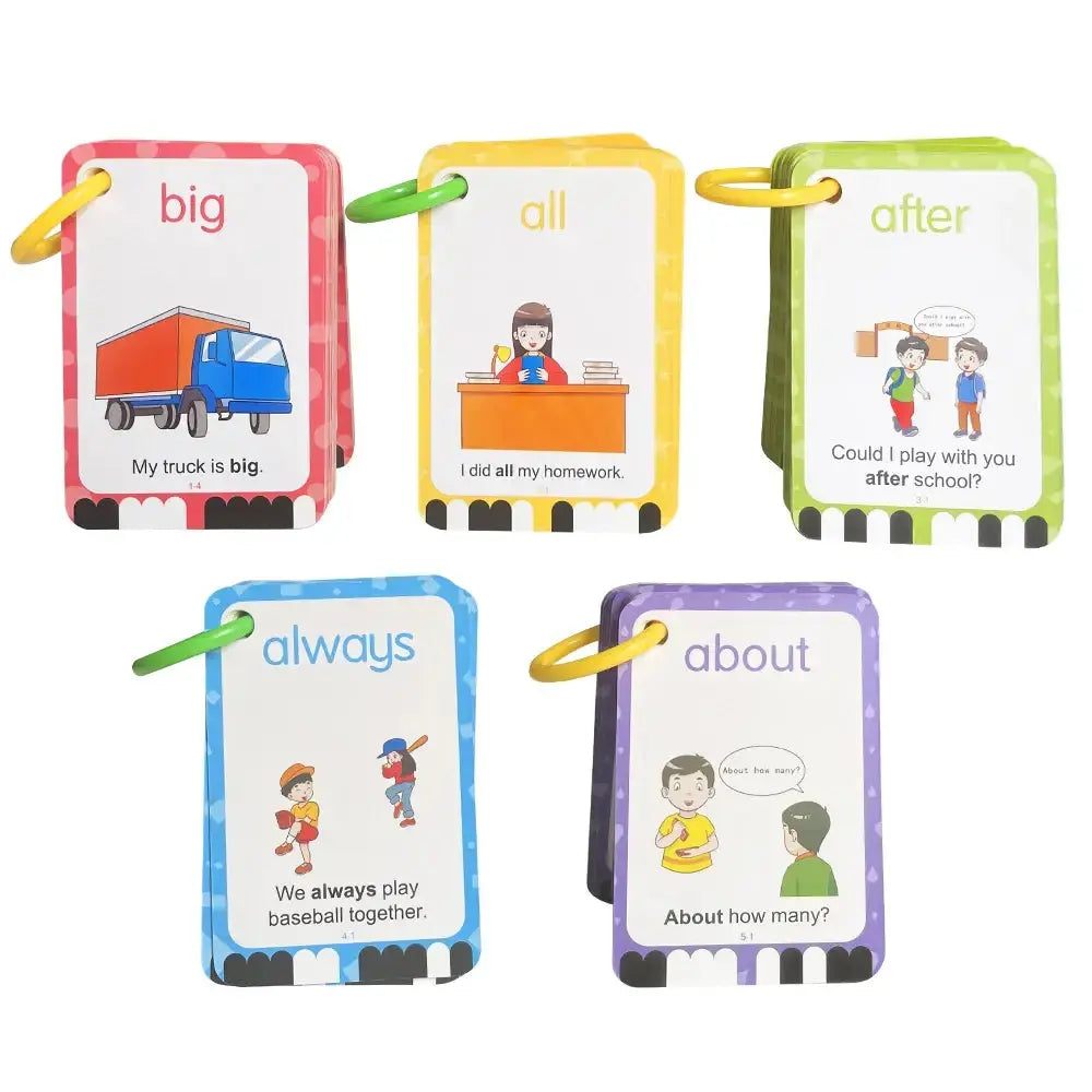Sight Words Flashcards GLR SHOPPING