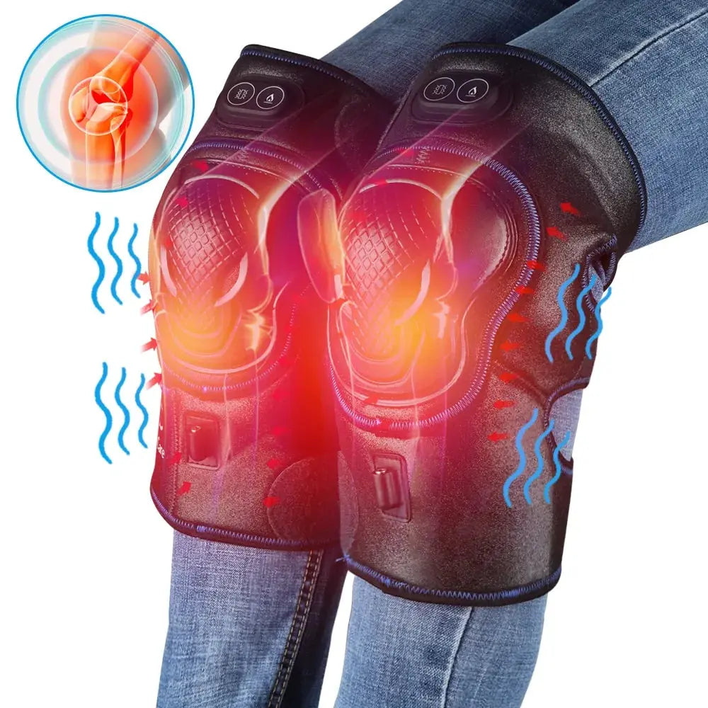 Knee Brace Support Wrap Massager Infrared Heating Hot Therapy GLR SHOPPING