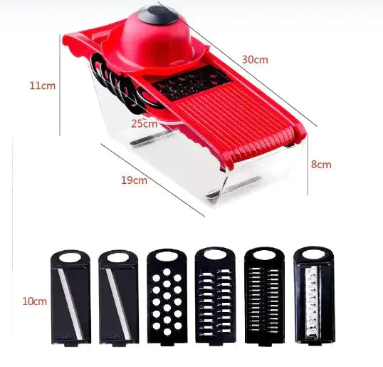 Multifunction Kitchen Slicer 6 Blades GLR SHOPPING